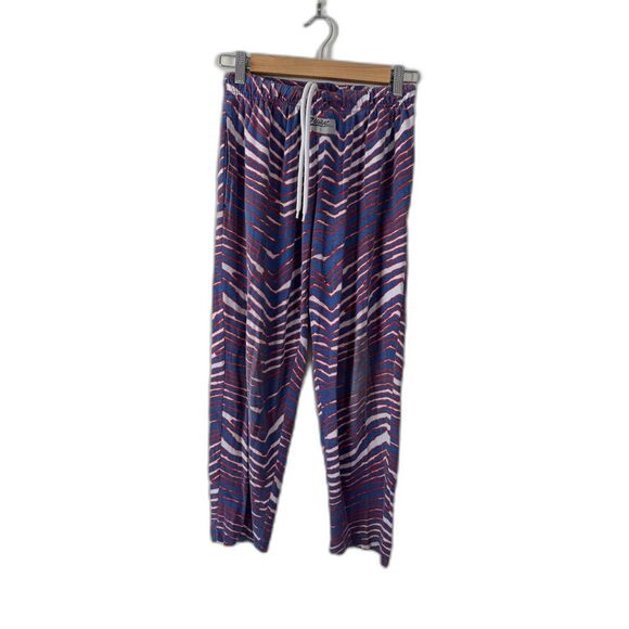 Buffalo Bills Zubaz zebra print lounge pants youth size 14/16 - Picture 1 of 5